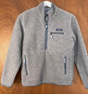 Patagonia Retro Pile Fleece Marsupial Pullover Size XS